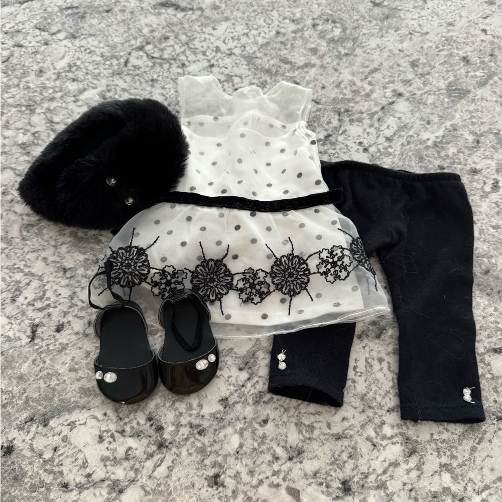 American Girl let it snow outfit